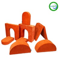 8 Pieces Architect Pack - Papaya Splash