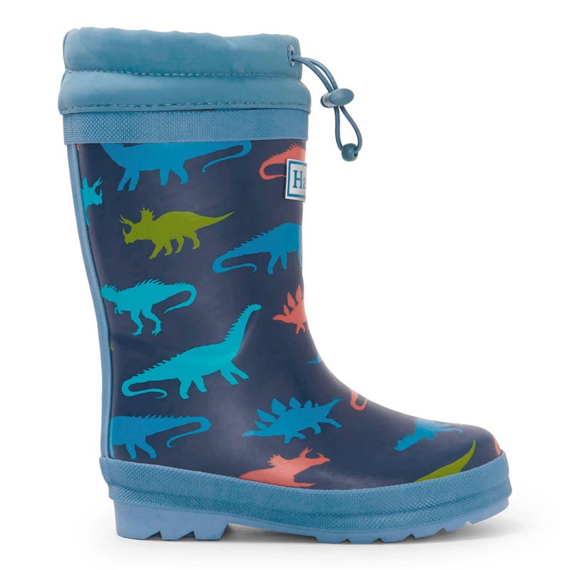 Dino Silhouette Rain Boots 5-3