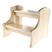 Marche-pied en Bois - Naturel