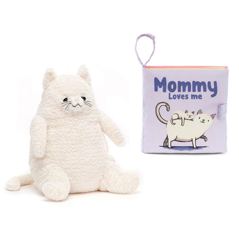 Mommy Loves Me Book + Cat