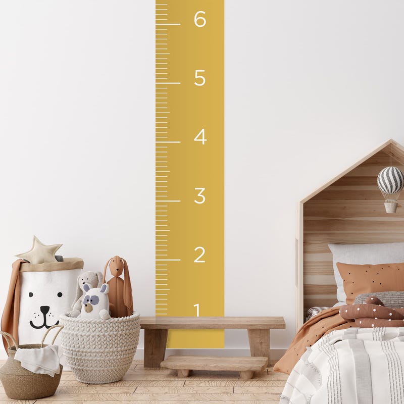 Origami Maison FRENCH Growth Chart - Ochre
