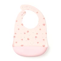 Bavoir en Silicone - Motifs Coquillages