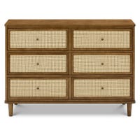 Commode 6 tiroirs noyer Marin