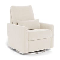 Fauteuil Berçant, Pivotant et Inclinable Matera - Dune / Argent
