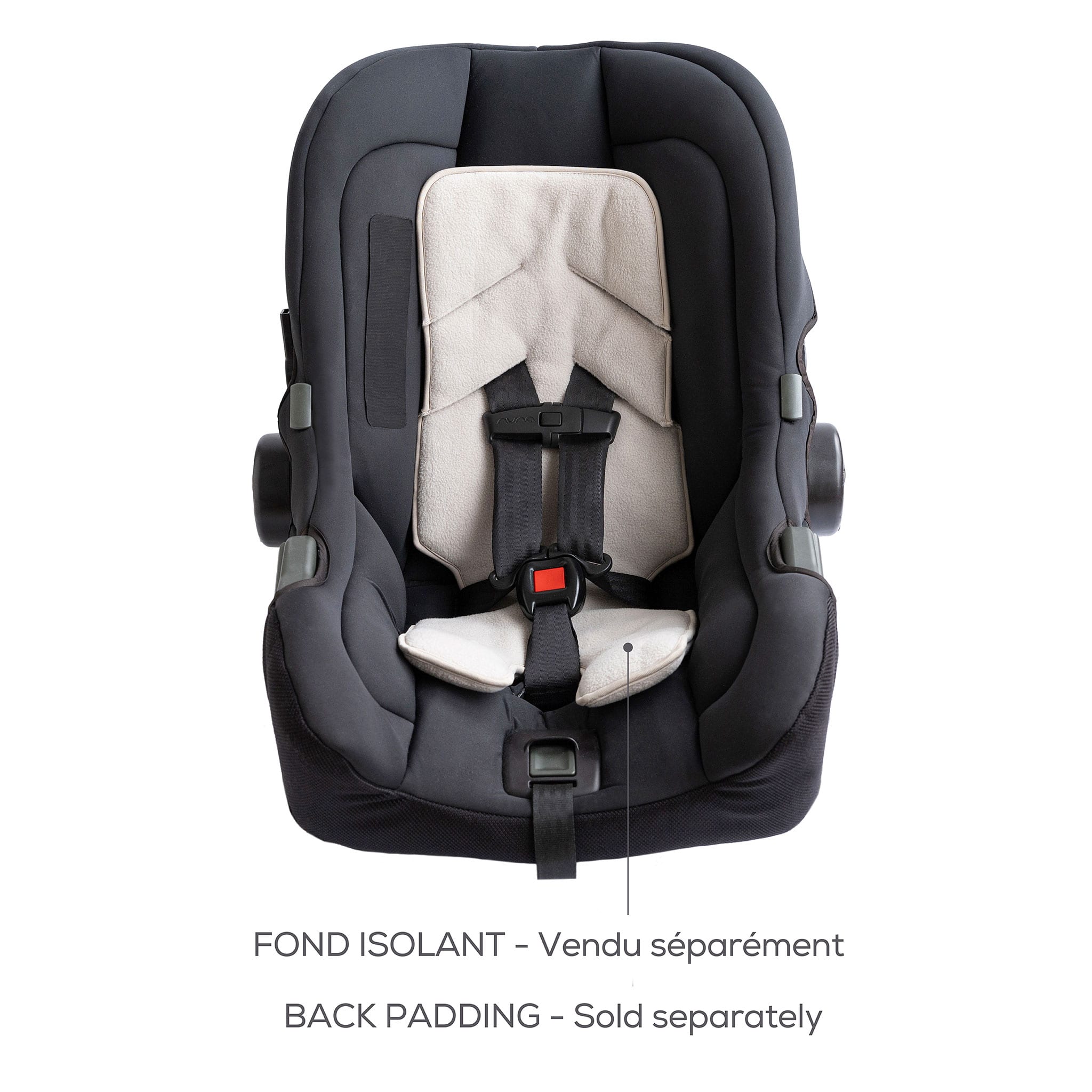 Petit Coulou Winter Car Seat Cover Classic Collection Agate Wolf