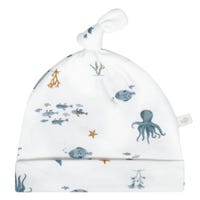 Bamboo Knotted Hat 0-3m - Sea