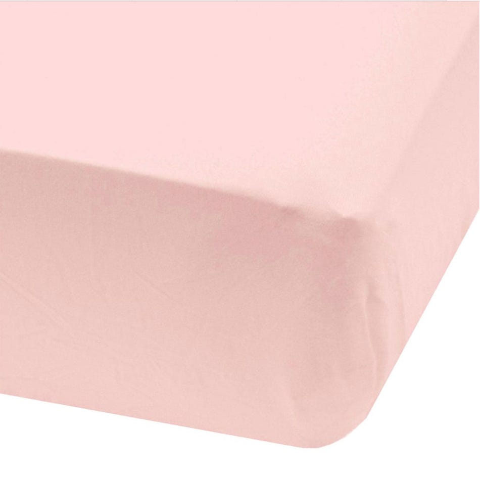 Perlimpinpin Crib Flat Sheet  - Light Pink