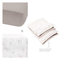 Crib Bedding Set 4 Pieces - Gooses