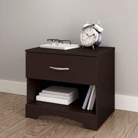 Step One 1-Drawer Nightstand - Chocolate