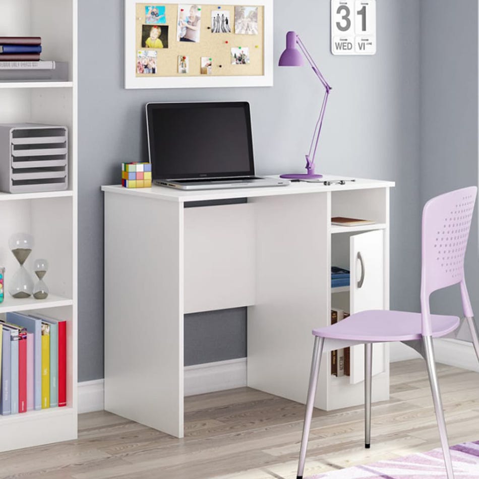 South Shore Furnitures Axess Small Desk - Pure White