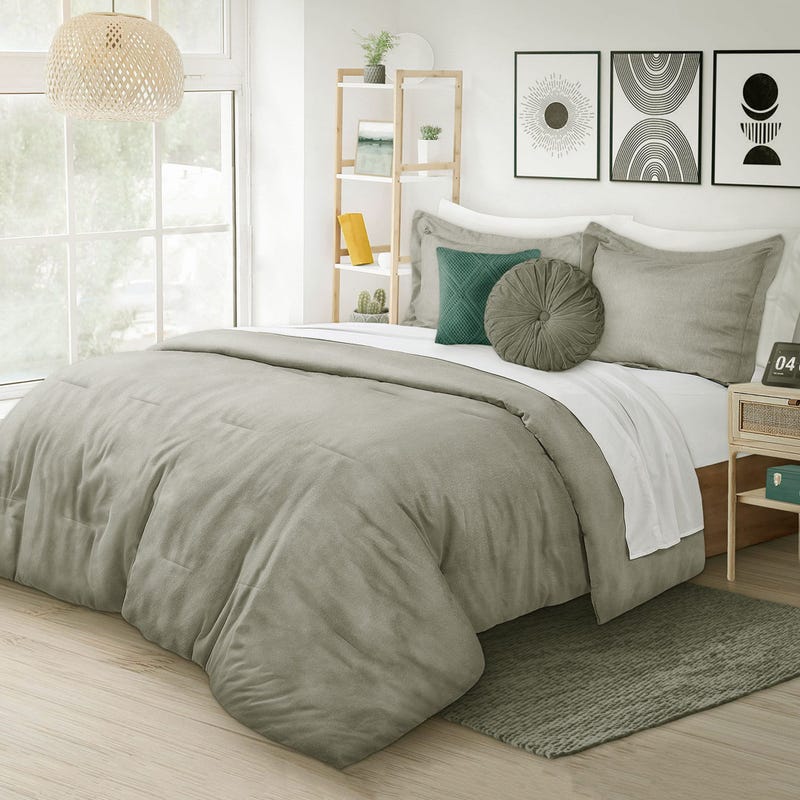 Twin Comforter - Taupe