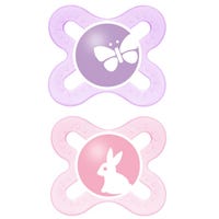 Newborn Pacifiers Set of 2 - Pink