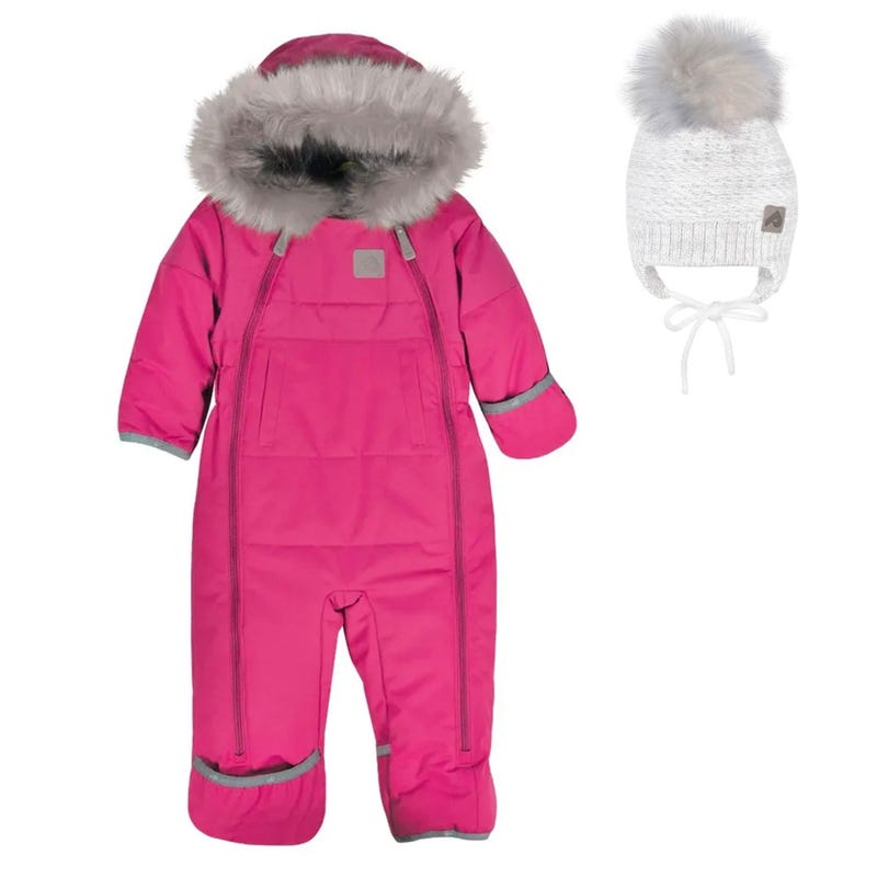 Nebula 1pce Snowsuit + Winter Hat 9-24m