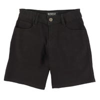 Wide Leg Black Denim Short 10-16y